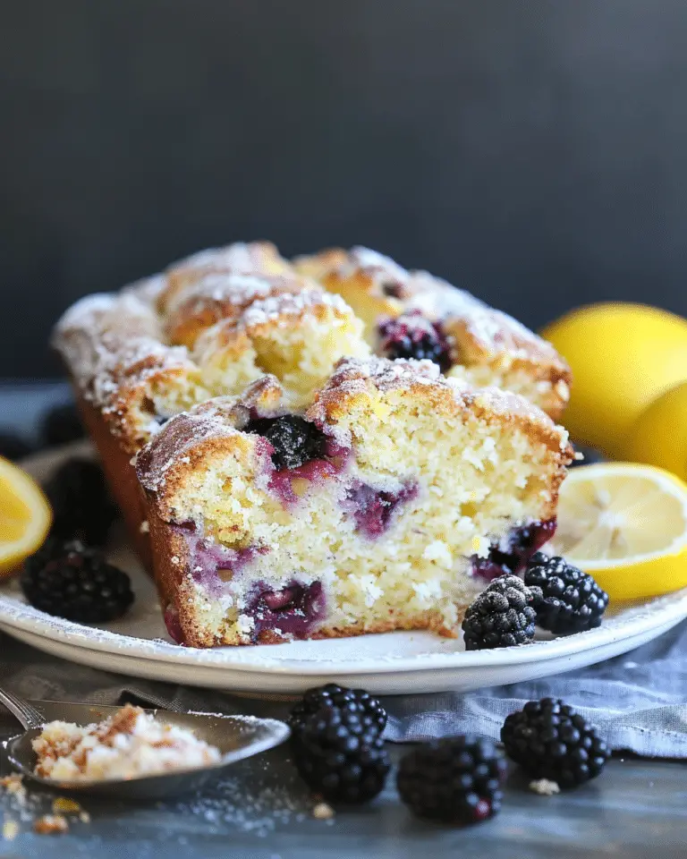 Blackberry Lemon Bread