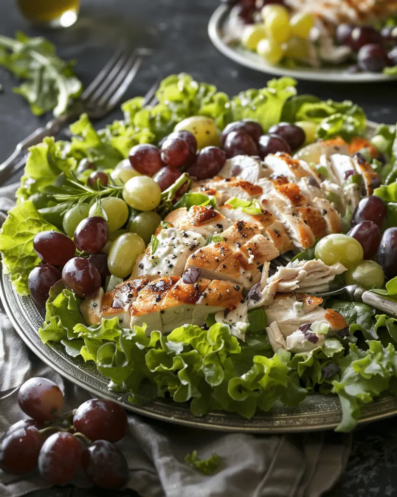 Chicken Salad with Grapes