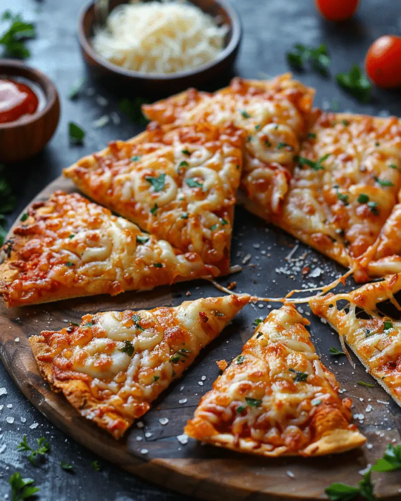 Gedrehte Pizzastangen – Schneller Snack für jeden Anlass