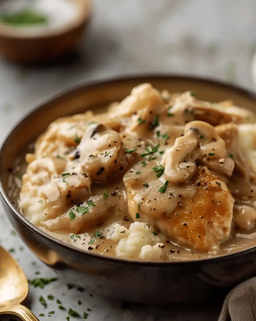 Best  Crockpot Chicken and Gravy