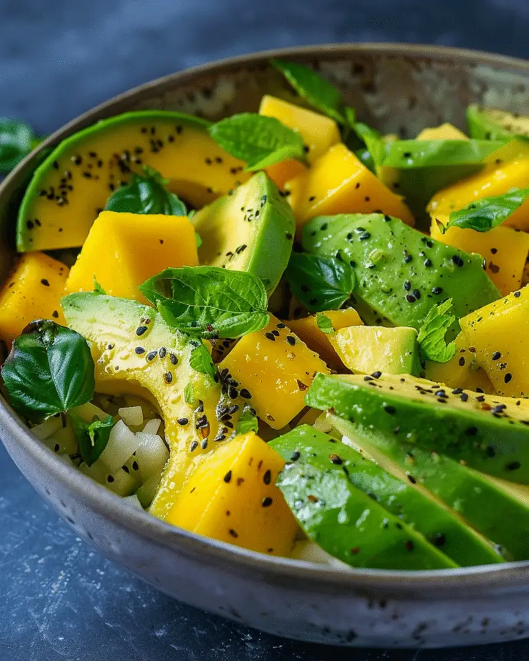 Avocado Mango Salad