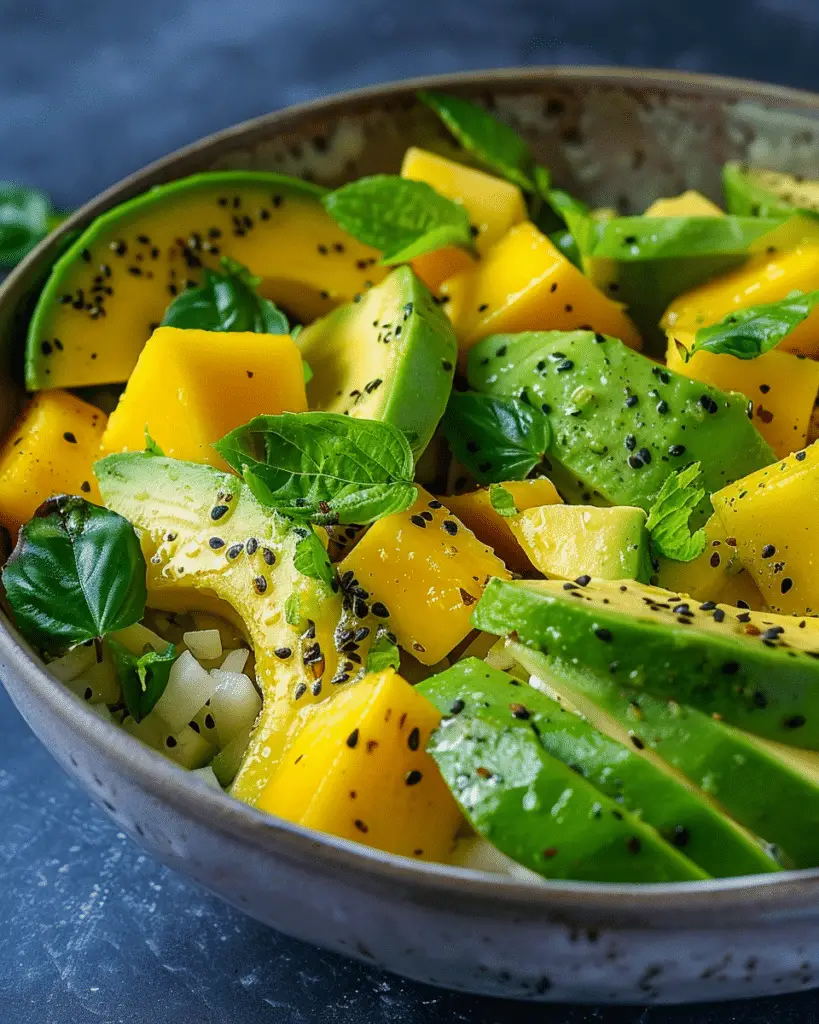 Avocado Mango Salad