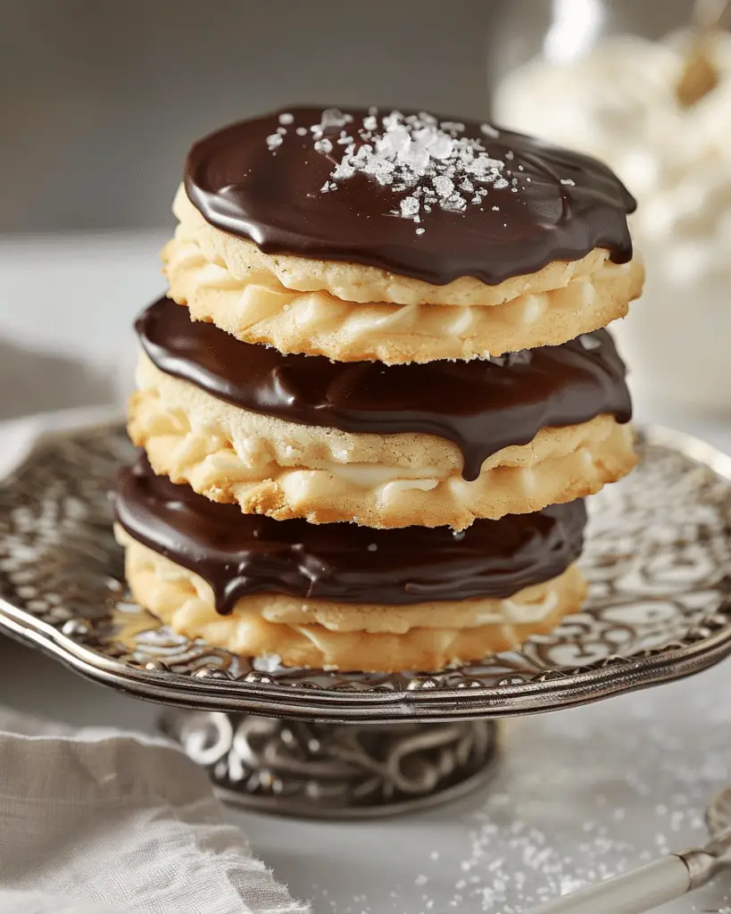 Boston Cream Pie Cookies
