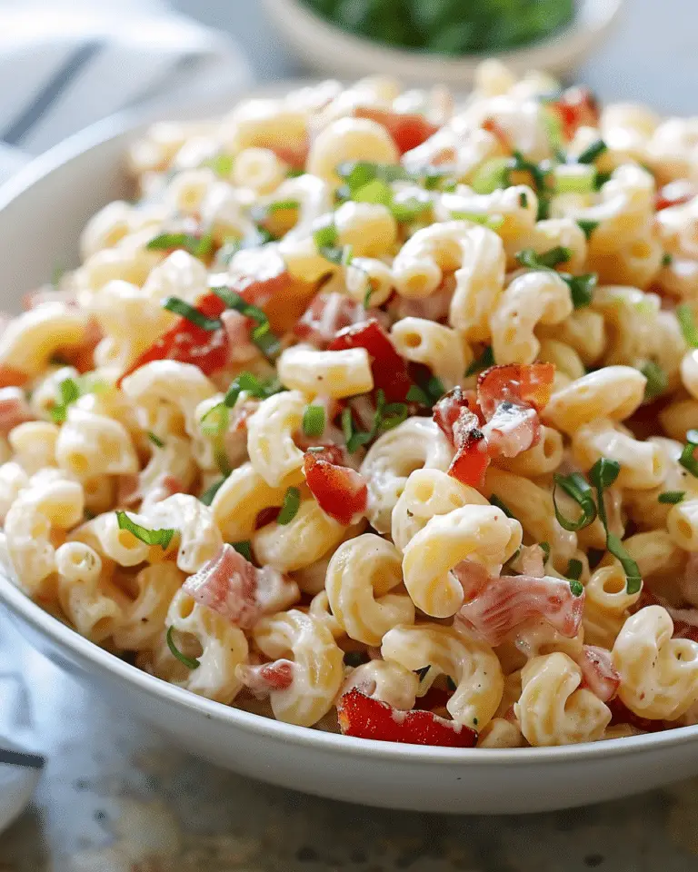 BLT Macaroni Salad