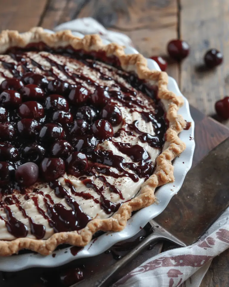 Chocolate Cherry Pie