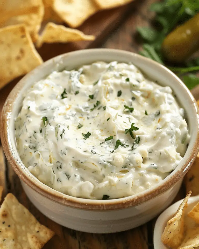Creamy Jalapeño Dip (Chuy’s Copycat) Recipe