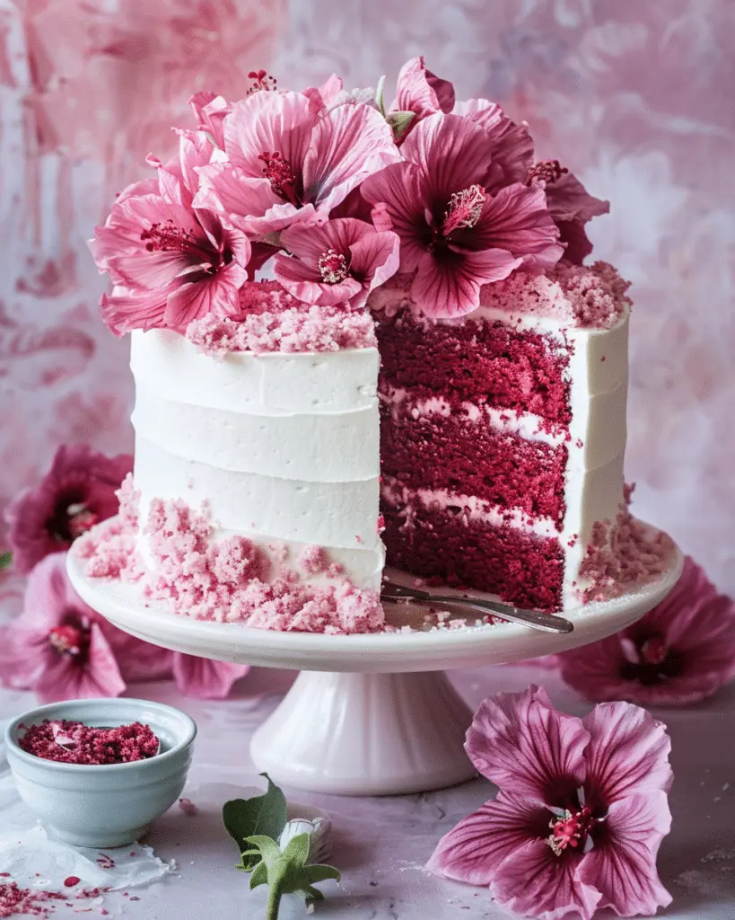 Hibiscus Bliss Cake