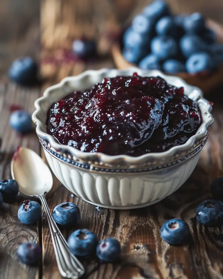 Homemade Blueberry Jam