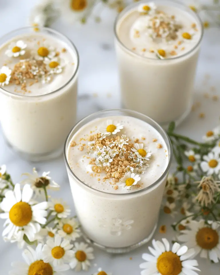 Chamomile Delight Smoothie Recipe