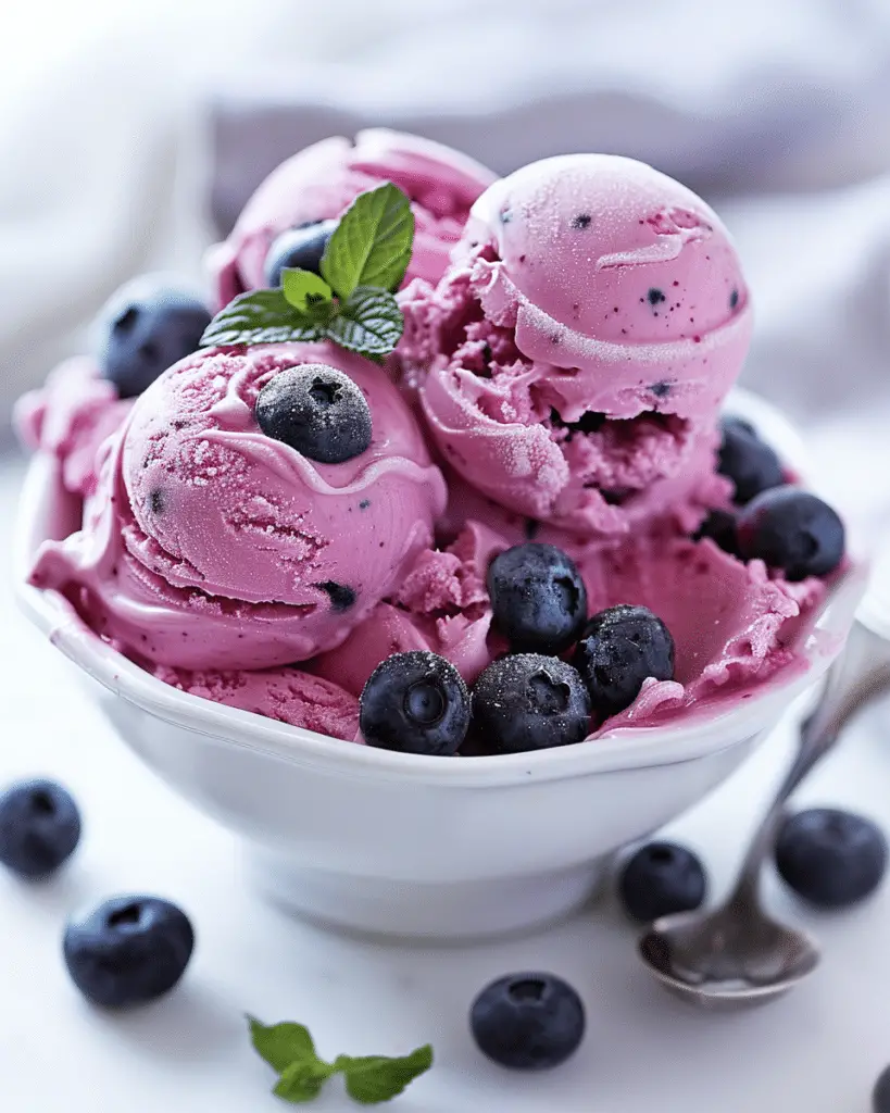 Healthy Frozen Yogurt Covered Blueberries Recipe