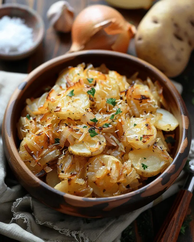 Slow Cooker Lipton Onion Potatoes