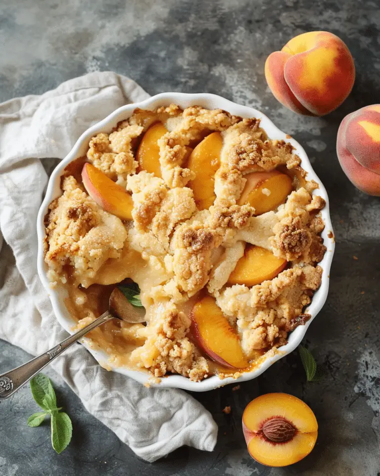 Kelley’s Peach Cobbler