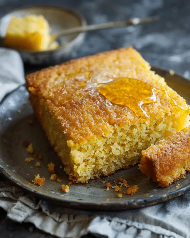 Cornbread Recipe with Honey Butter