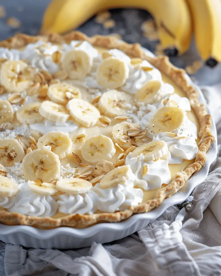 Banana Cream Pie Recipe