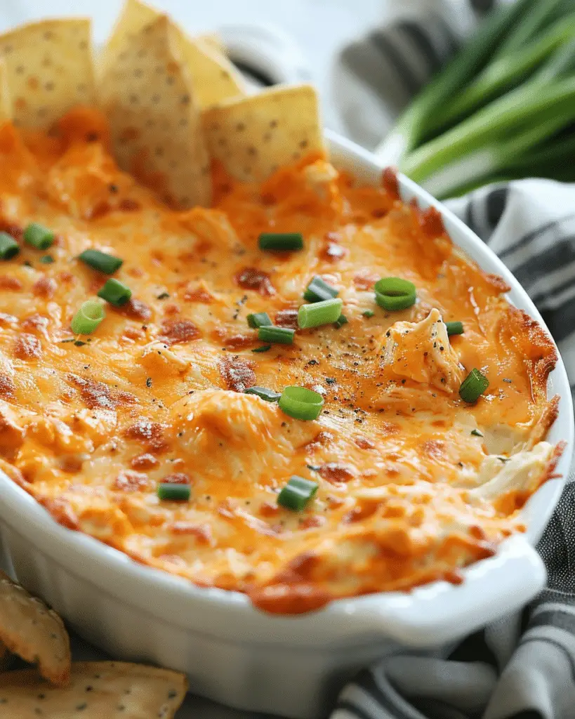 High‑Protein Buffalo Chicken Dip