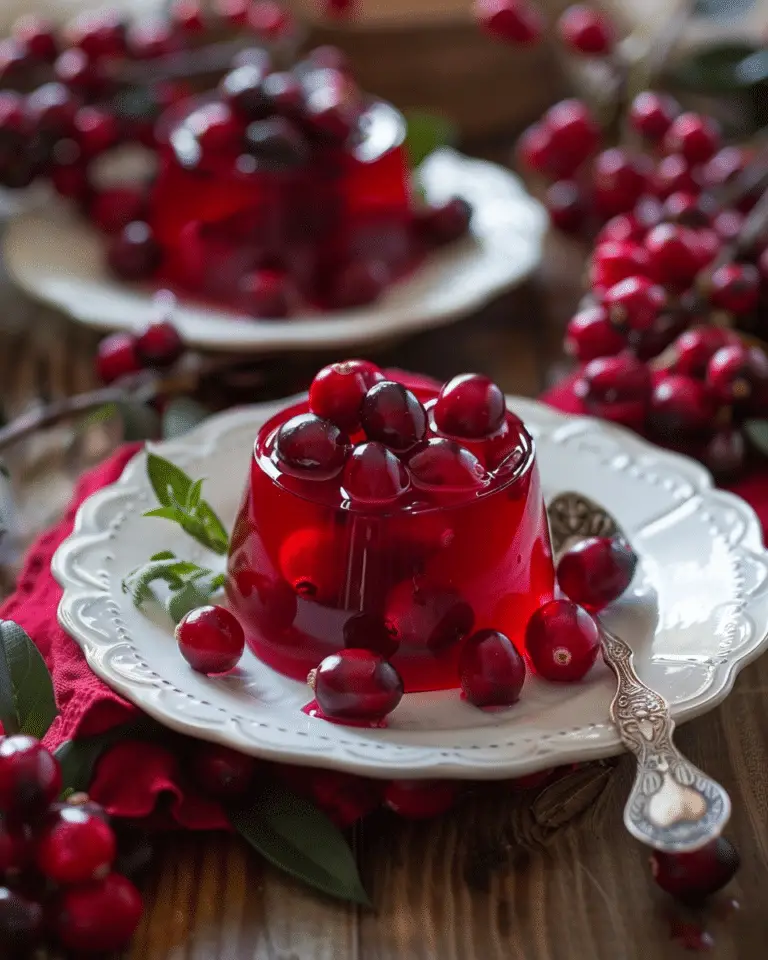 Easy Cranberry Jello