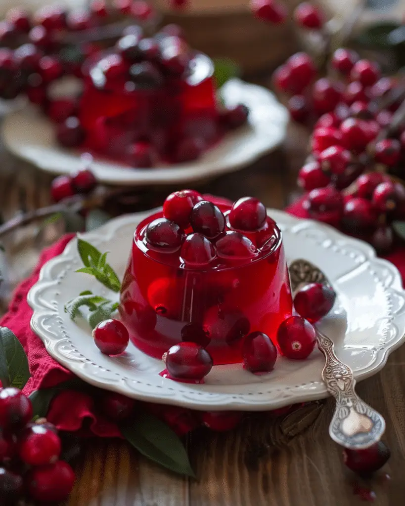 Easy Cranberry Jello