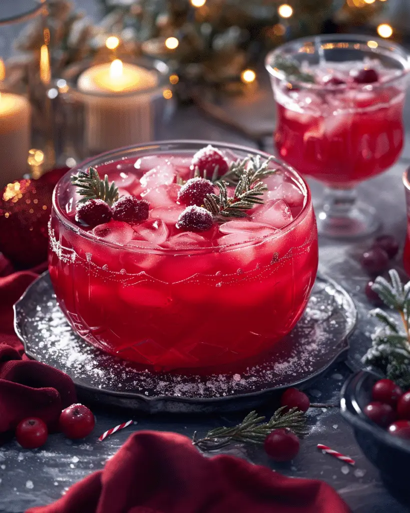 Jingle Juice Christmas Punch Recipe