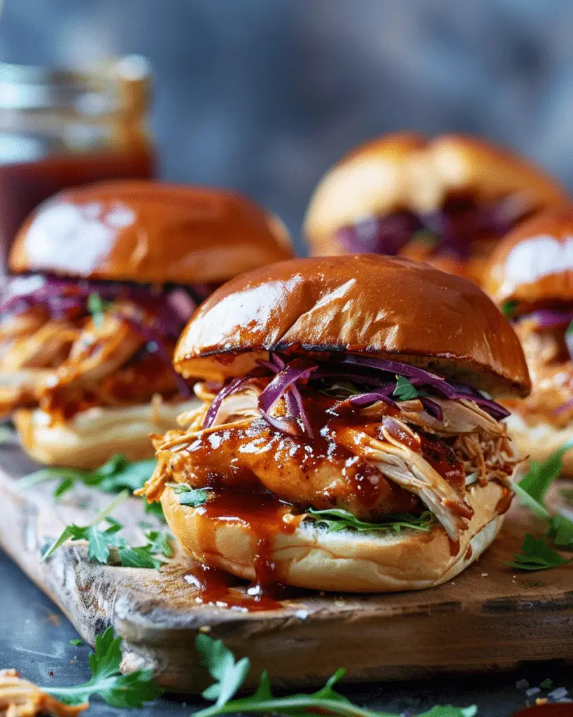 BBQ Chicken Sliders Recipe