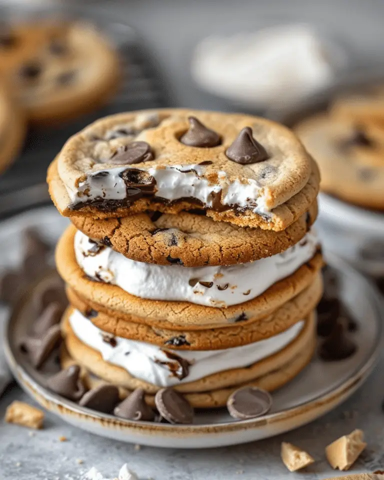 Chocolate Chip Cookie S’mores
