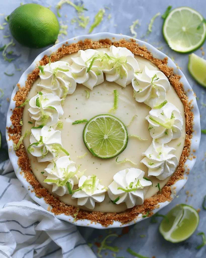 Key Lime Vegan Pie