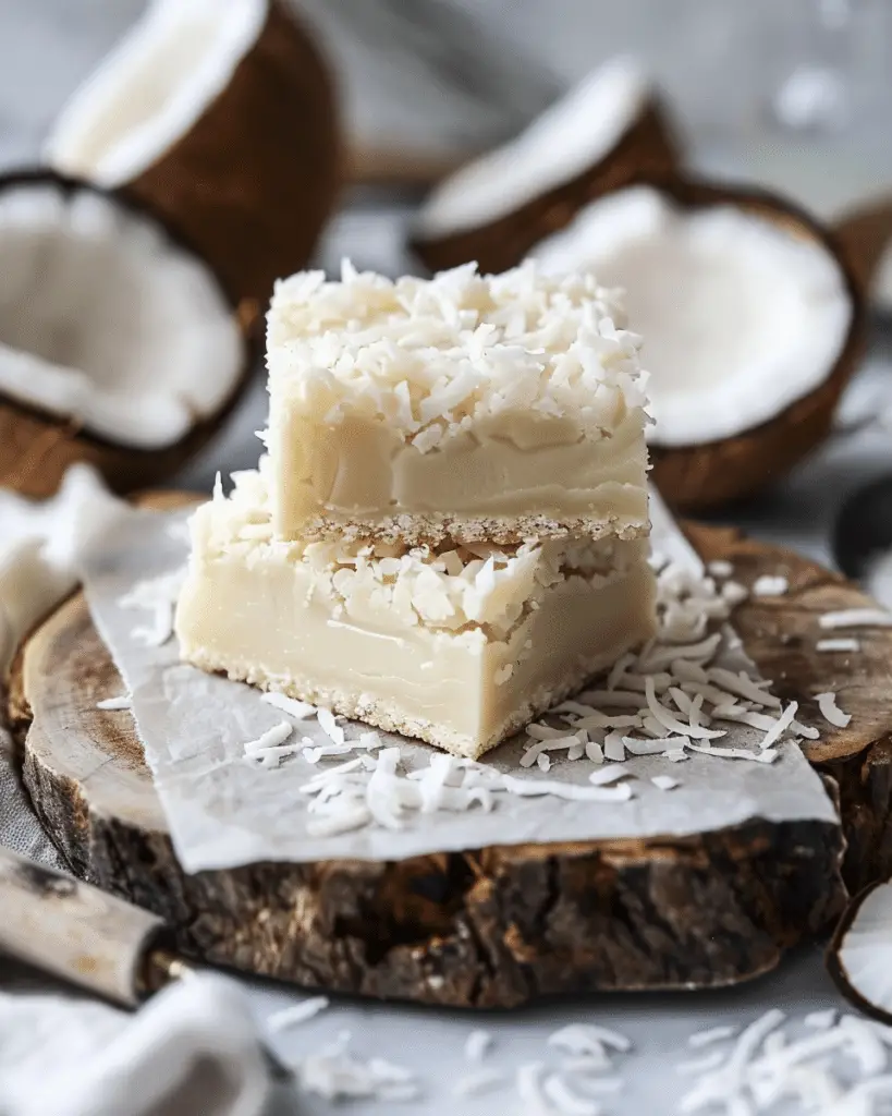 3‑Ingredient Paleo Vegan Coconut Crack Bars