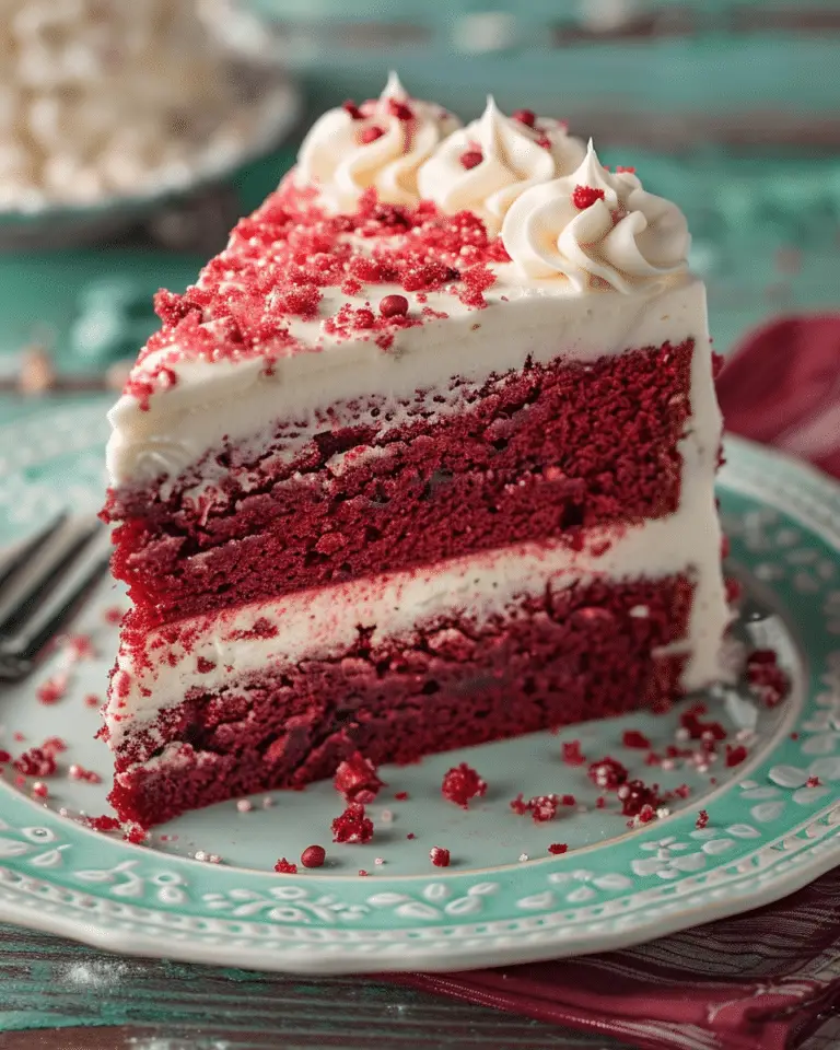 Red Velvet Dream Poke Cake