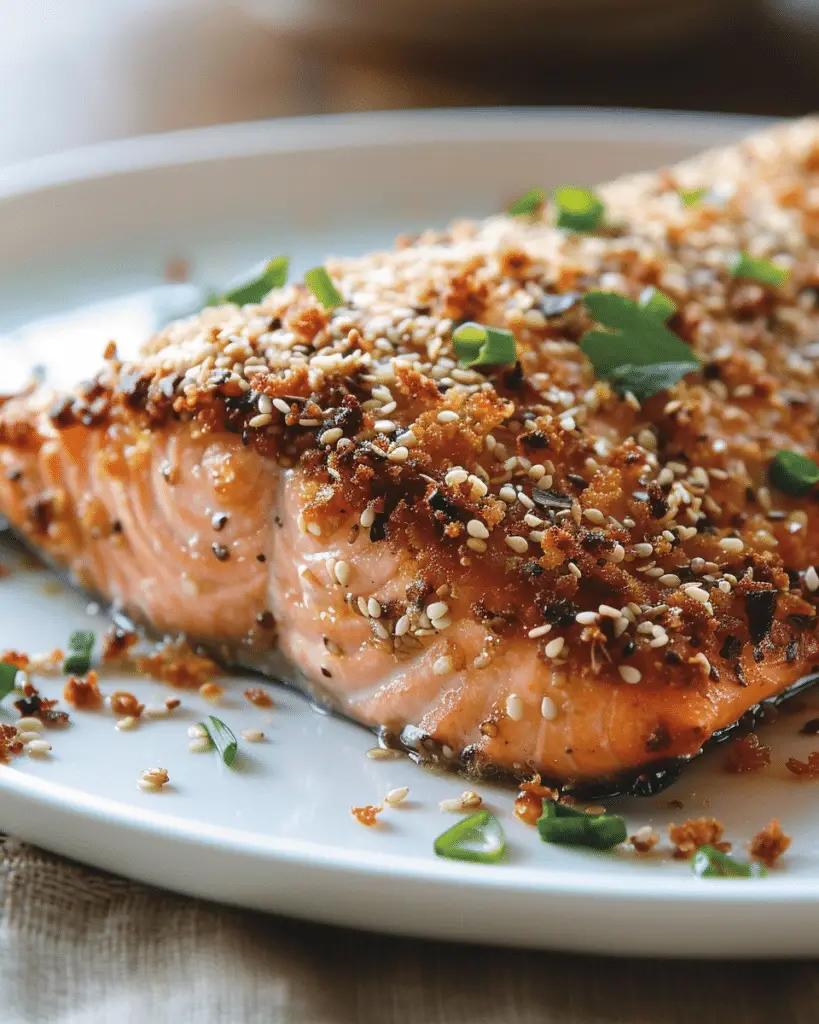 Sesame-Crusted Salmon