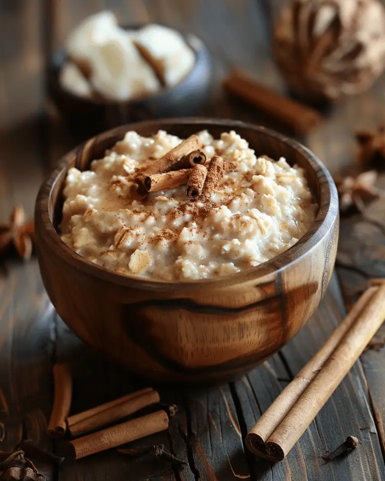Cinnamon Oatmeal for Winter