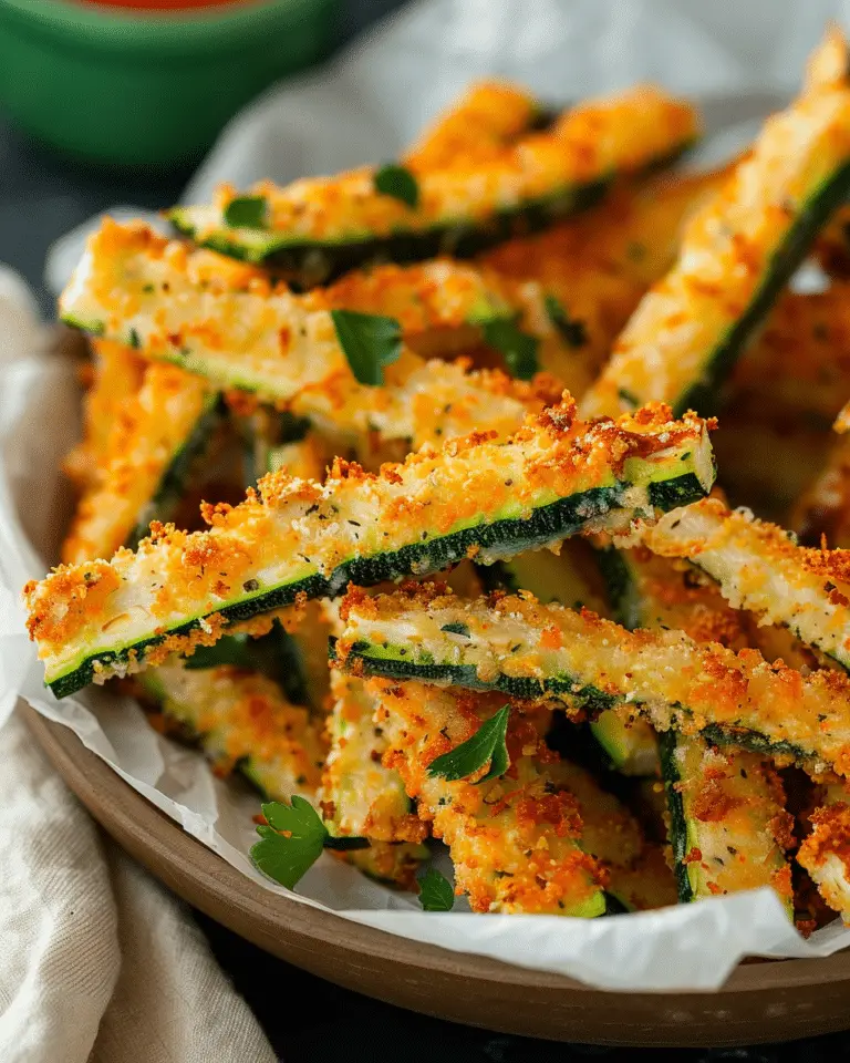 Best  Low Calorie Air Fryer Zucchini Fries