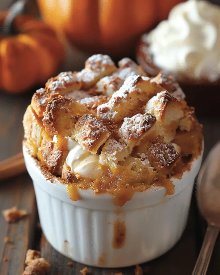 Pumpkin Pie Bread Pudding