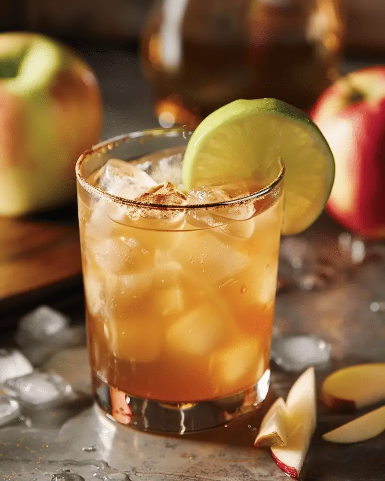 Autumn Apple Kombucha Moscow Mule