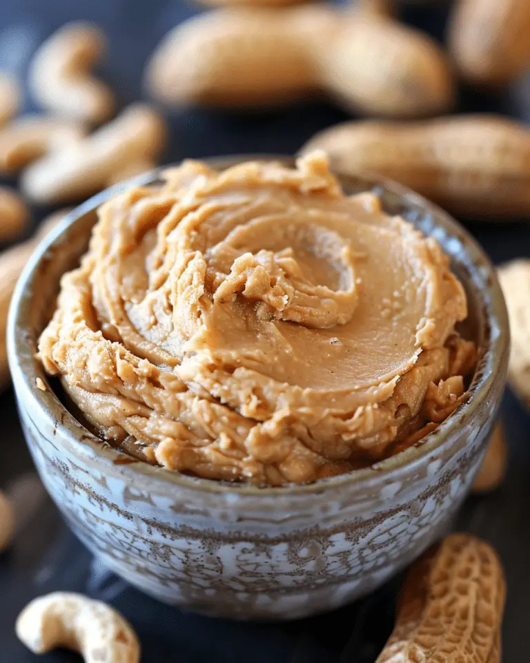 Homemade Peanut Butter Recipe
