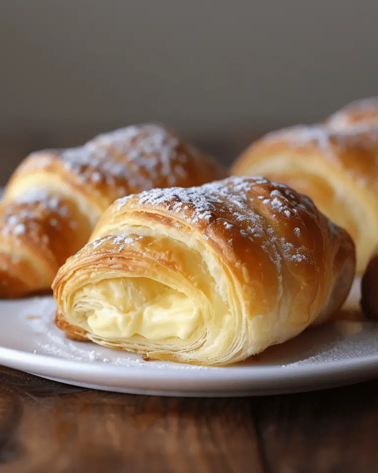 Best  Lemon Cheesecake Crescent Rolls