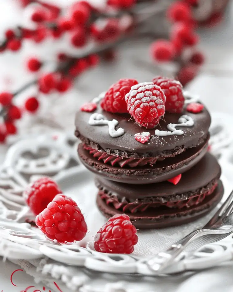 Valentine Ganache Cookies: Soft‑Hearted Chocolate and Raspberry Treats for Sweet Moments
