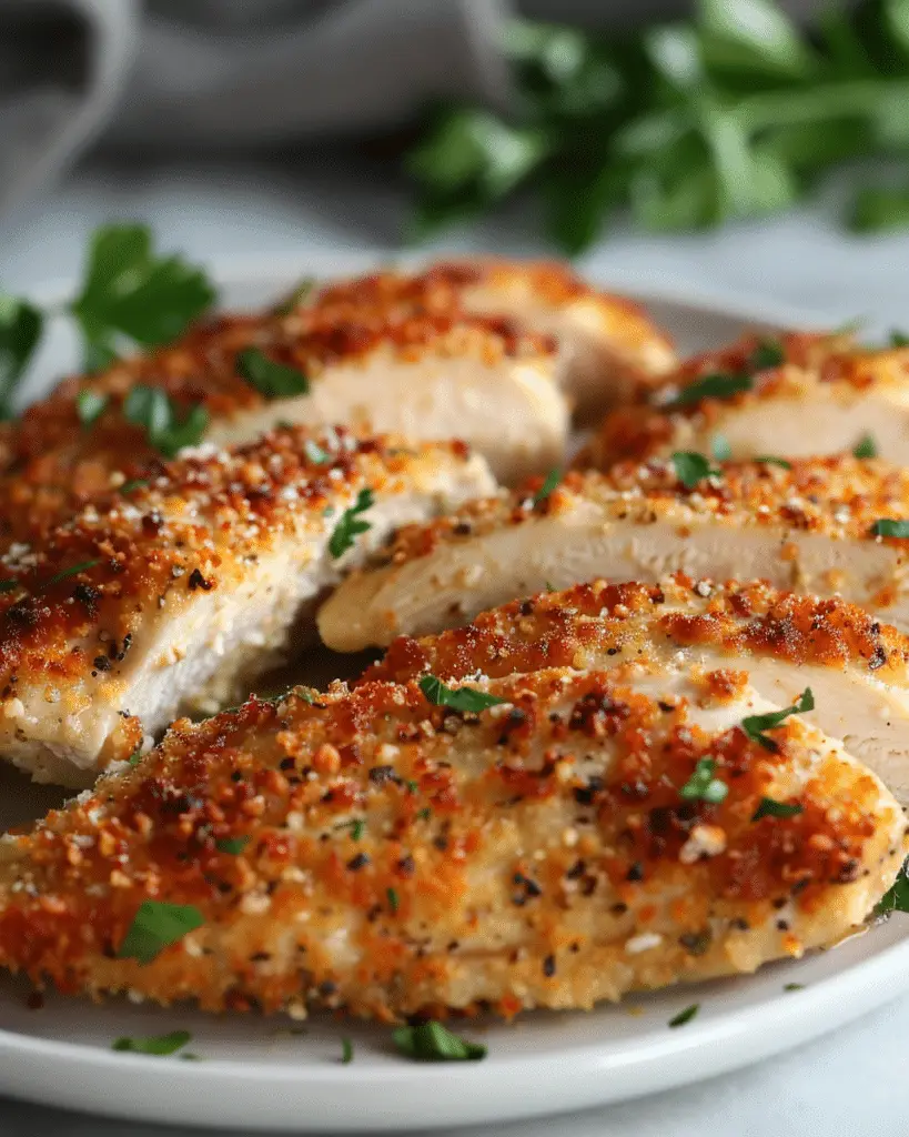 Parmesan Crusted Chicken Recipe