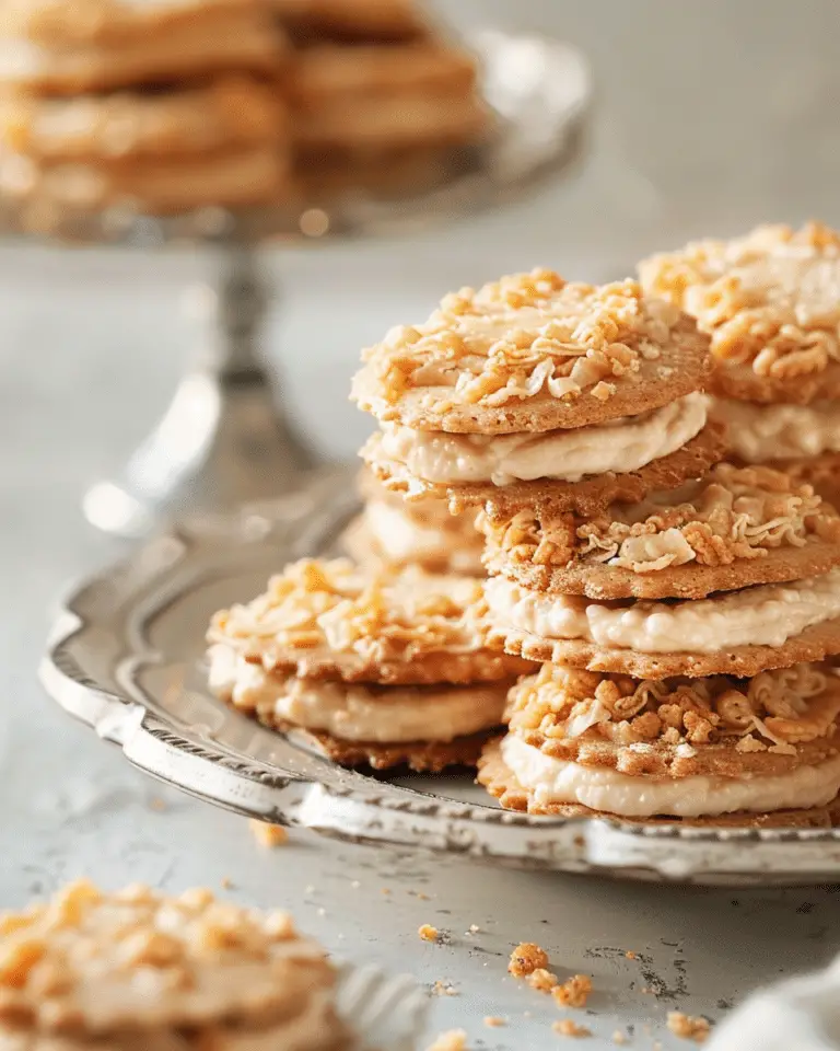 Baklava Cream Sandwich Cookies