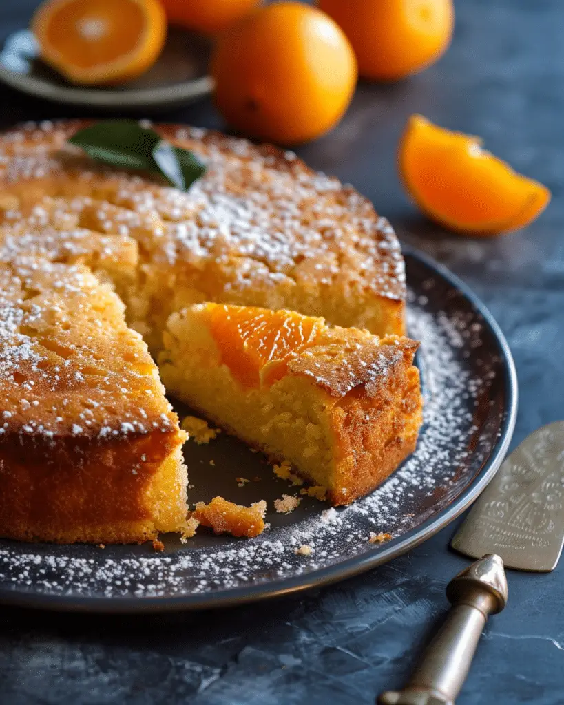 Sicilian Whole Orange Cake Recipe