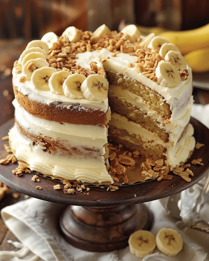 Heavenly Banana Dream Cake