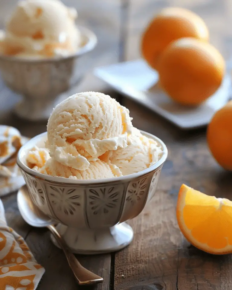 Orange Crush Sherbet