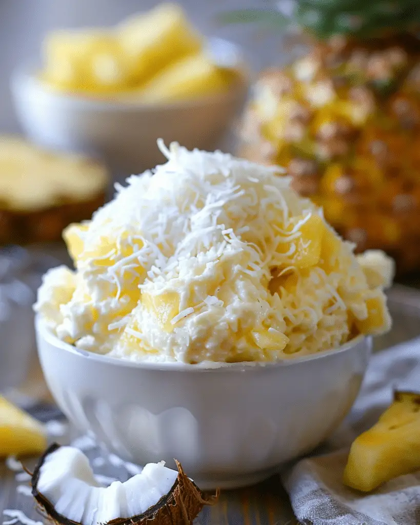 Hawaiian Pineapple Coconut Fluff
