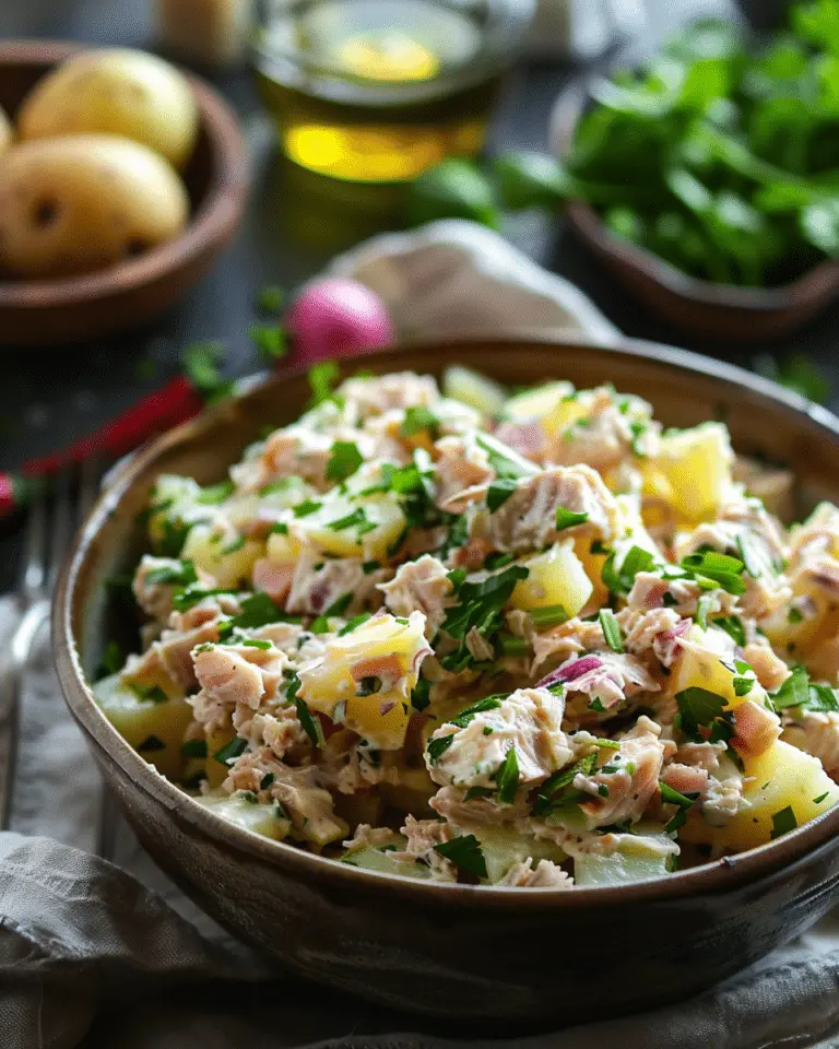 Ecuadorian Tuna Potato Salad (Ensalada de Papa y Atún)