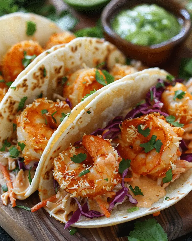 Bang Bang Shrimp Tacos