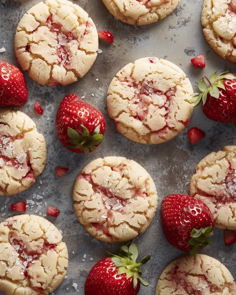 Strawberry Kiss Cookies