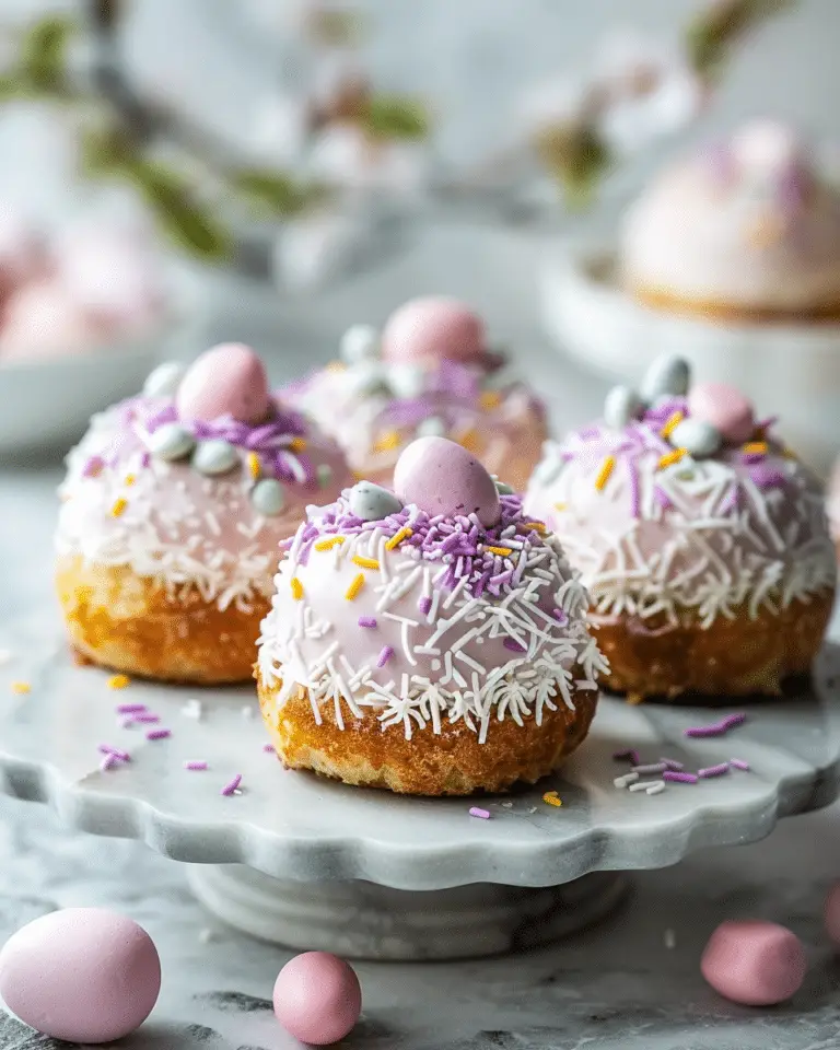 Mini Easter Egg Cakes