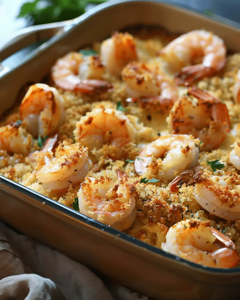 Baked Stuffed Shrimp Casserole