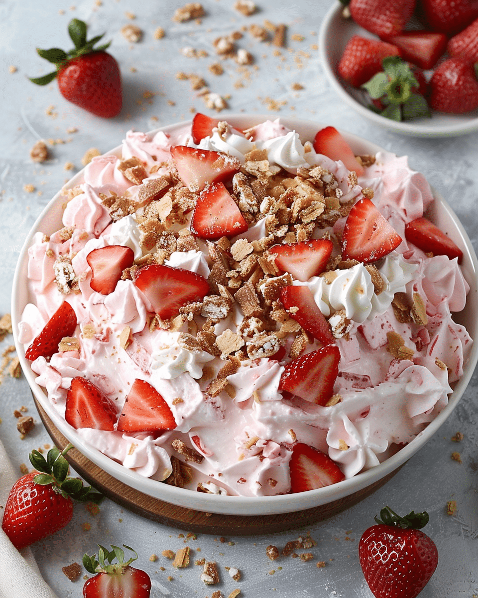 Strawberry Cheesecake Salad