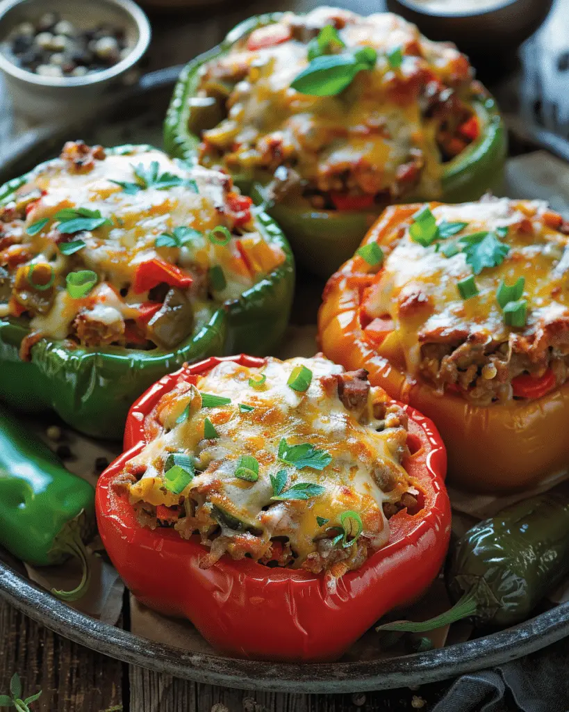 Turkey Stuffed Peppers
