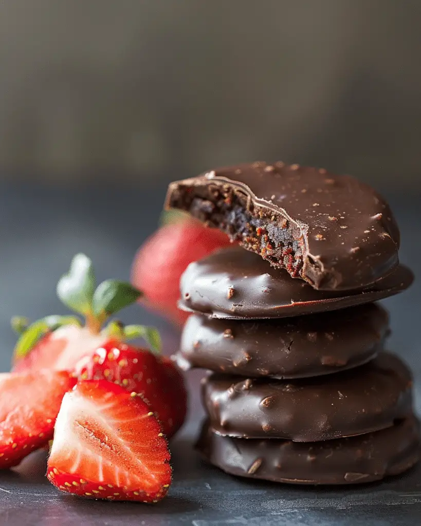 Chocolate Covered Strawberry Cookies