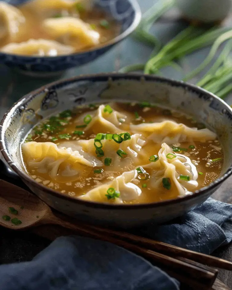 Comforting Potsticker Soup